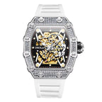 Luxury Men’s Skeleton Watch – Elegant Design with Gift Box